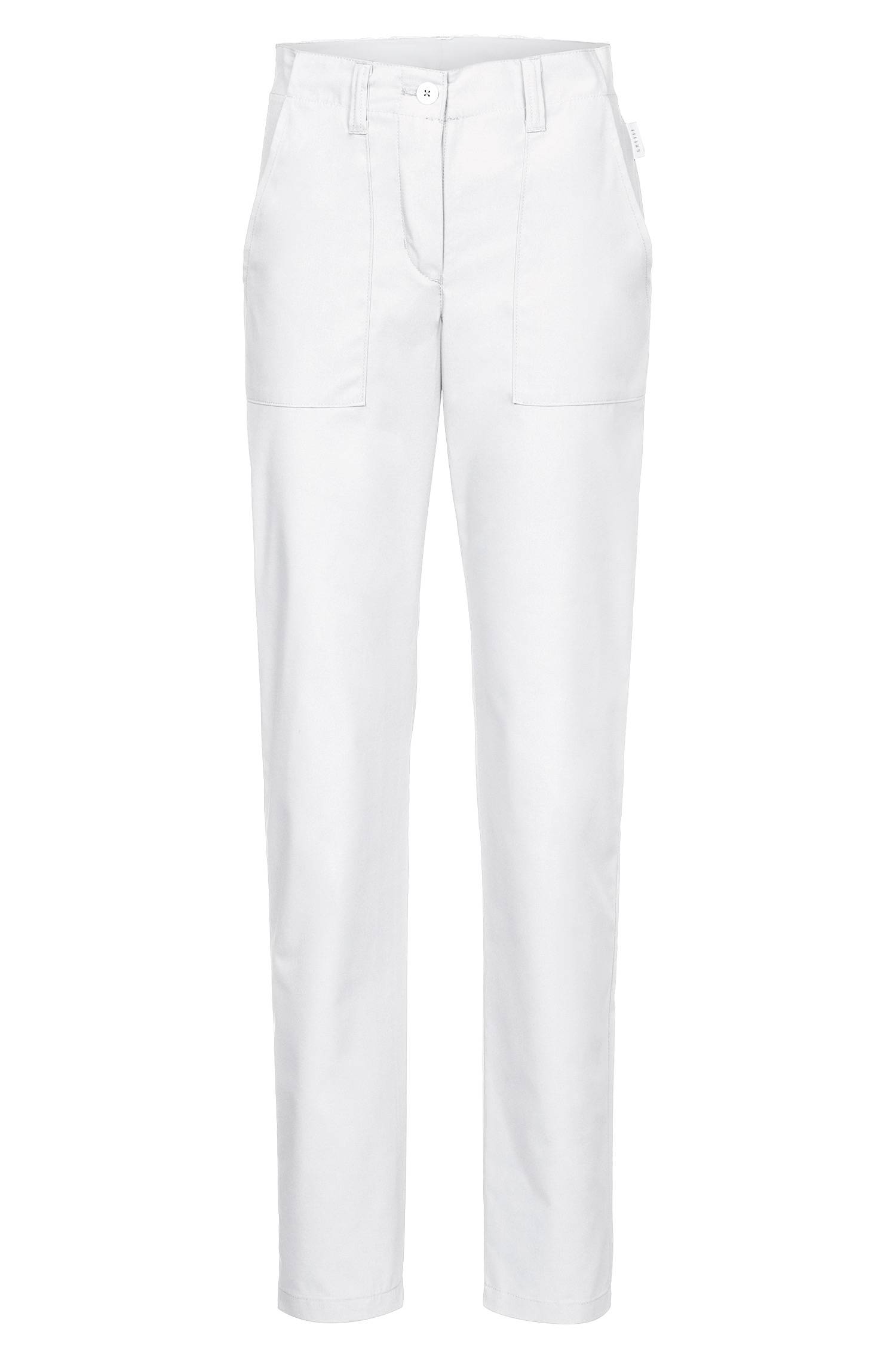 Greiff Unisex-Hose RF Care in Weiß – Vorderansicht