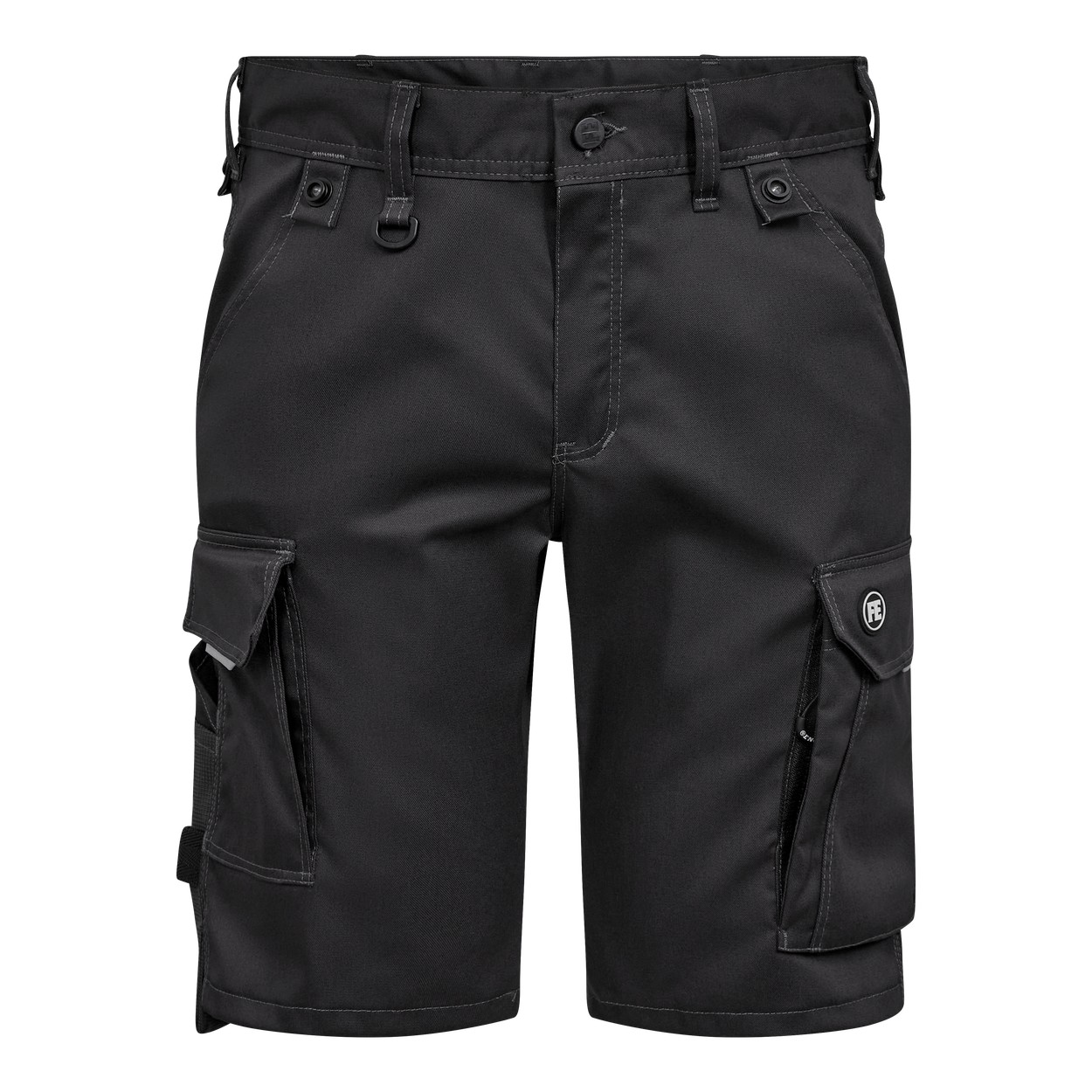 ENGEL X-treme 6360-186 Arbeitsshorts aus Stretch in Anthrazit Grau – Vorderansicht