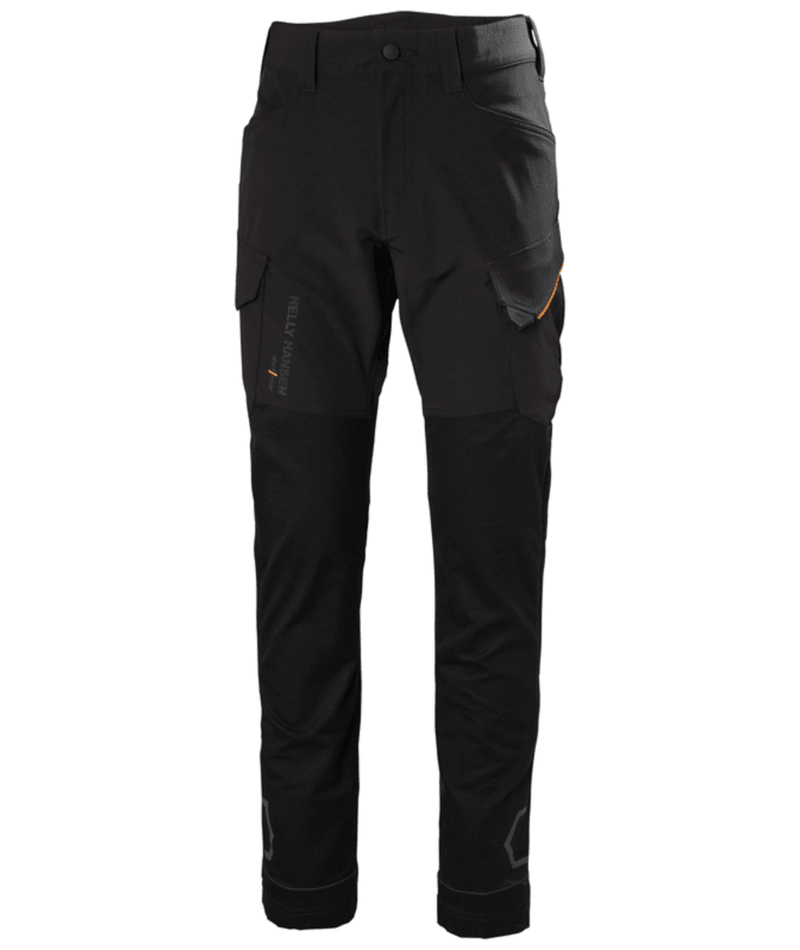 Helly Hansen Workwear CHELSEA EVO BRZ CARGO PANT in Schwarz – Vorderansicht