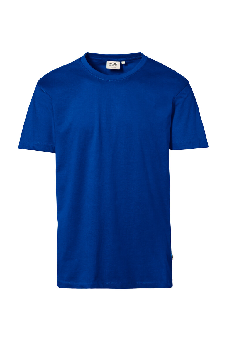 HAKRO 292 T-Shirt Classic in Royalblau – Vorderansicht