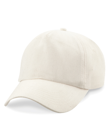 Beechfield Original 5 Panel Cap in Natural – Vorderansicht