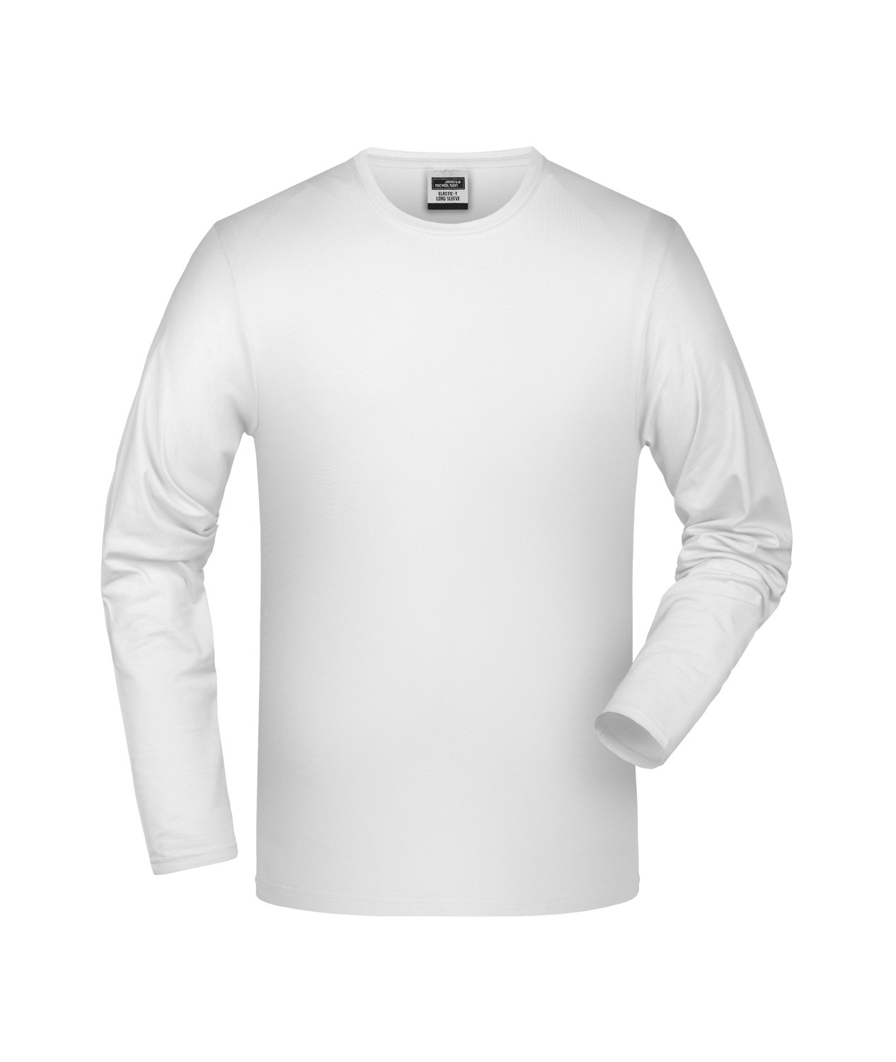 Daiber Elastic-T Long-Sleeved in White – Vorderansicht