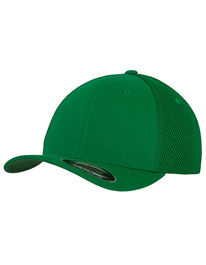 Flexfit Tactel Mesh Cap in Green – Vorderansicht
