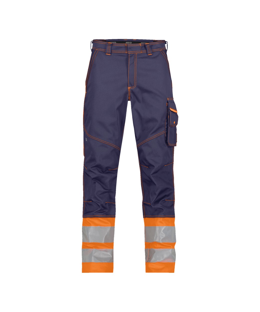 DASSY® Phoenix in Dunkelblau/Neonorange – Vorderansicht