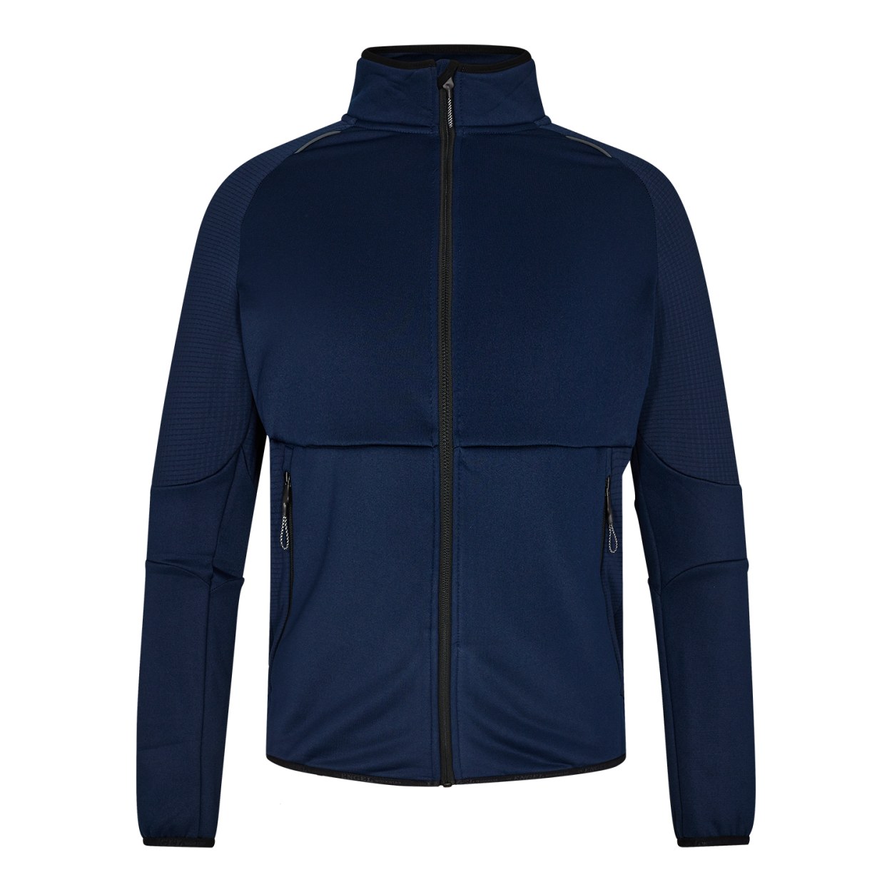 ENGEL X-treme 8371-602 Midlayer-Cardigan in Blue Ink – Vorderansicht