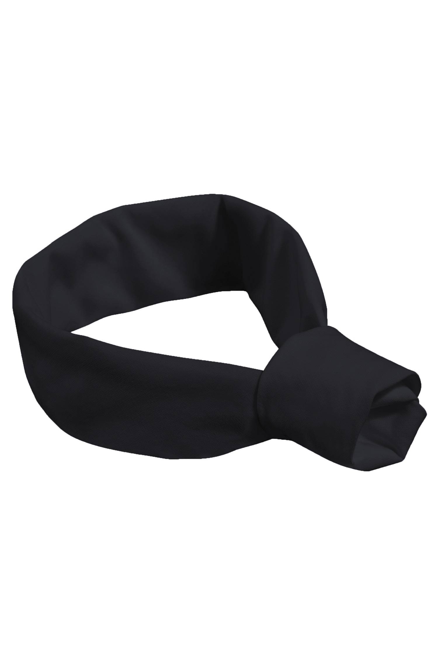 Greiff Dreieckstuch 3er Pack in Schwarz – Vorderansicht