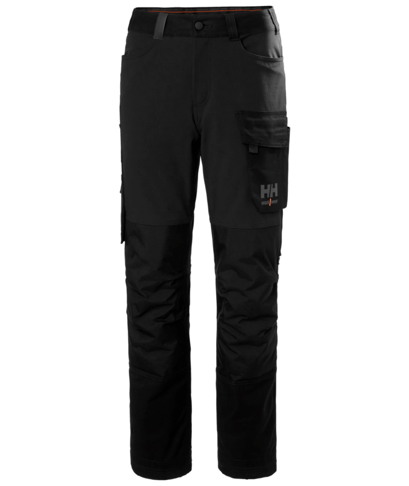 Helly Hansen Workwear W LUNA 4X WORK PANT in Schwarz – Vorderansicht