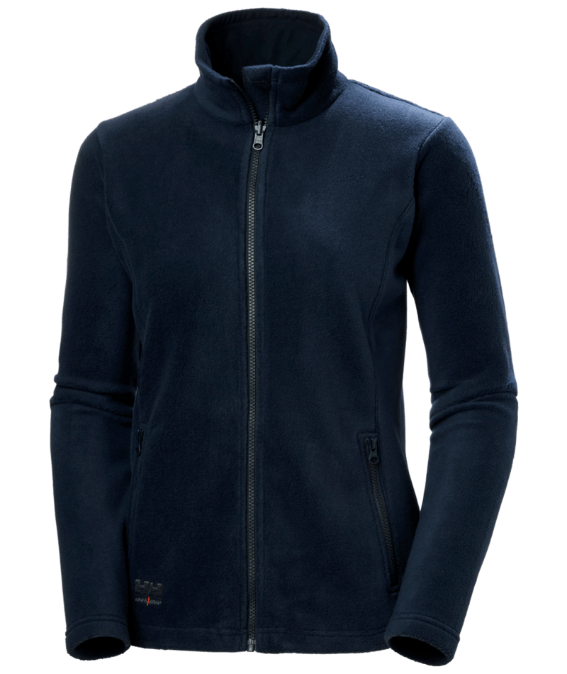 Helly Hansen Workwear W MANCHESTER 2.0 FLEECE JKT in Marine – Vorderansicht