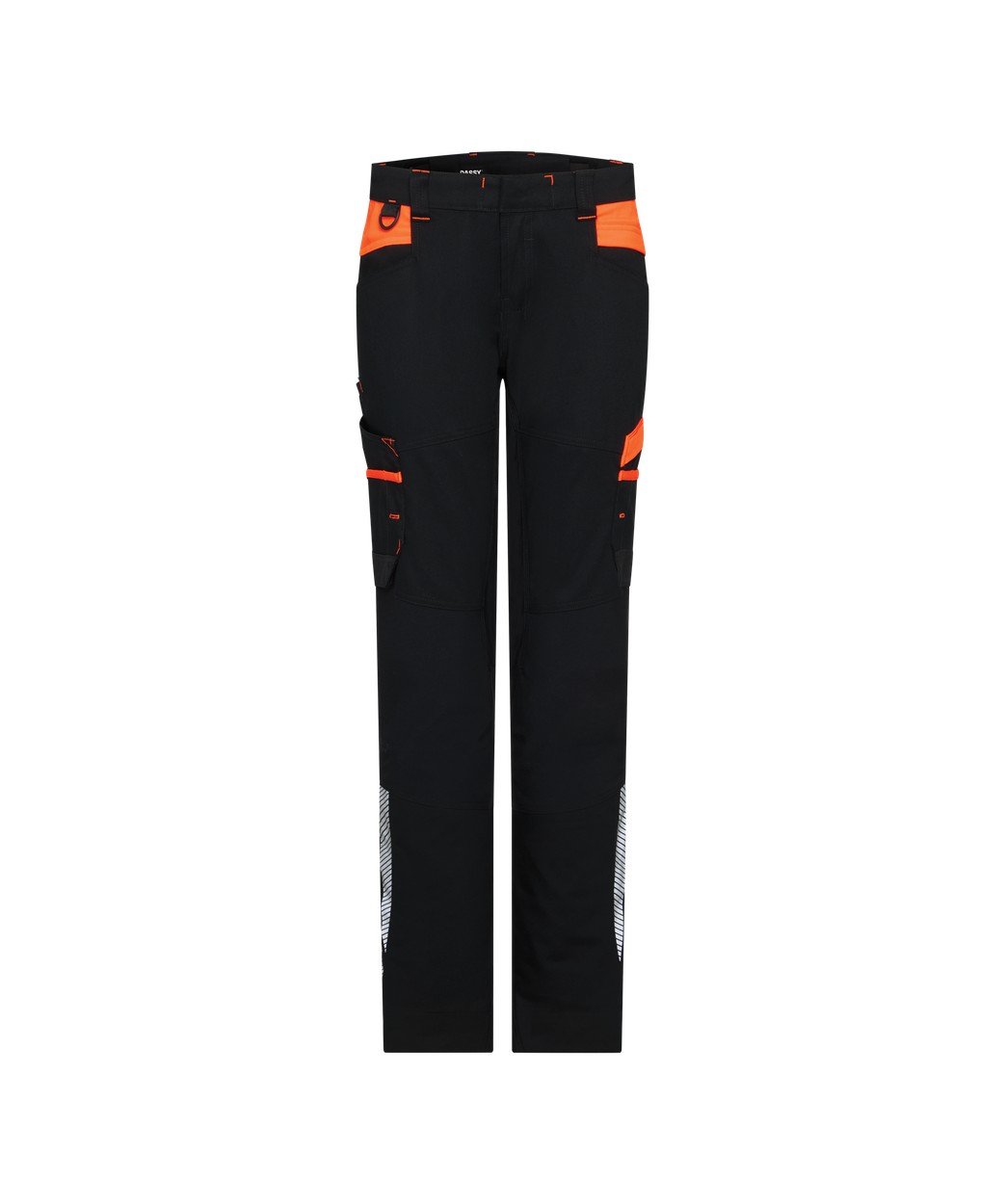 DASSY® Hong Kong Women in Schwarz/Fluo Orange – Vorderansicht