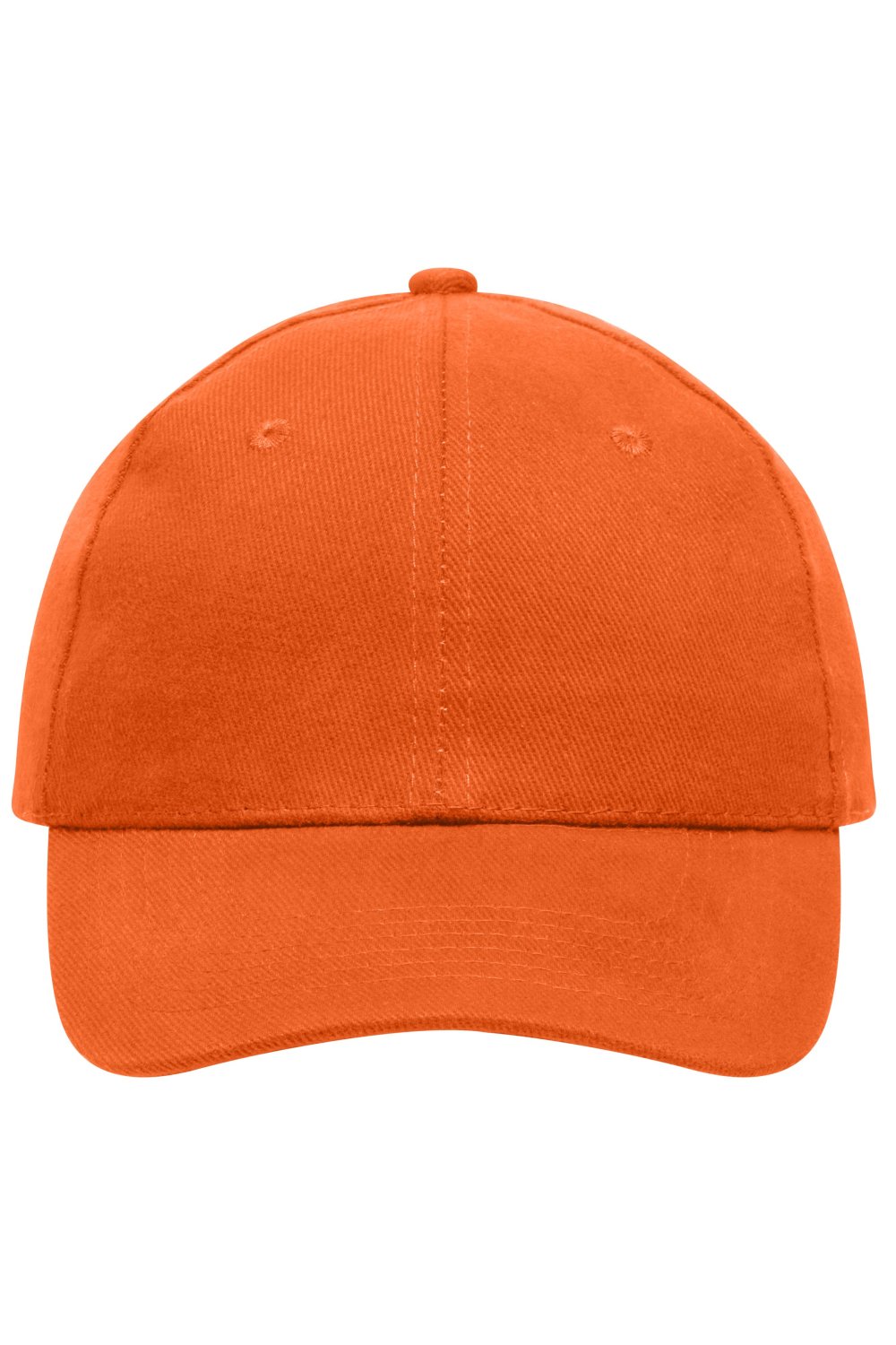 Daiber 6 Panel Cap Heavy Cotton in Orange – Vorderansicht