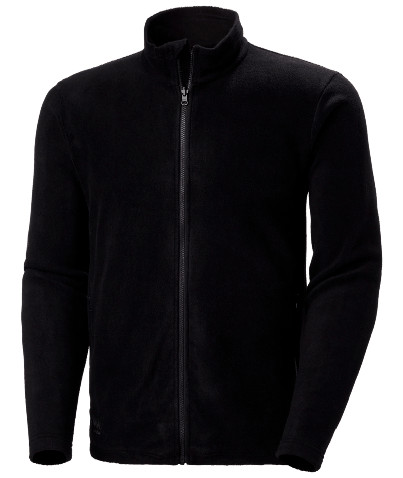 Helly Hansen Workwear MANCHESTER 2.0 FLEECE JKT in Schwarz – Vorderansicht
