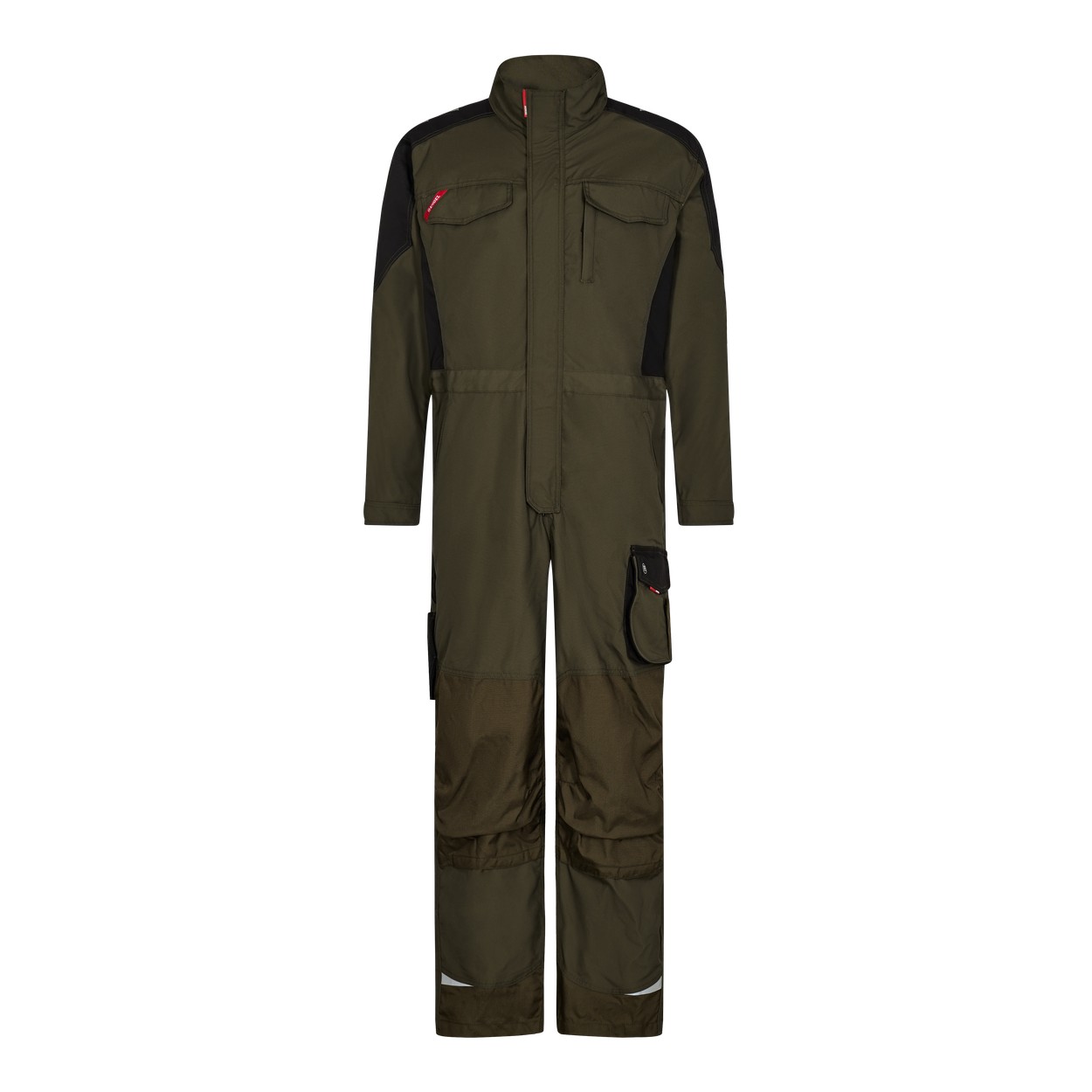 ENGEL Galaxy 4810-254 Overall in Forest Green/Schwarz – Vorderansicht