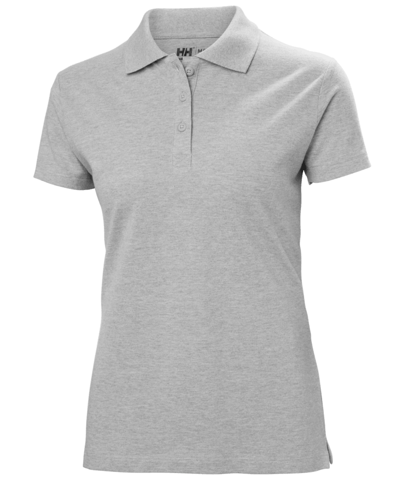 Helly Hansen Workwear W CLASSIC POLO in Grau Meliert – Vorderansicht