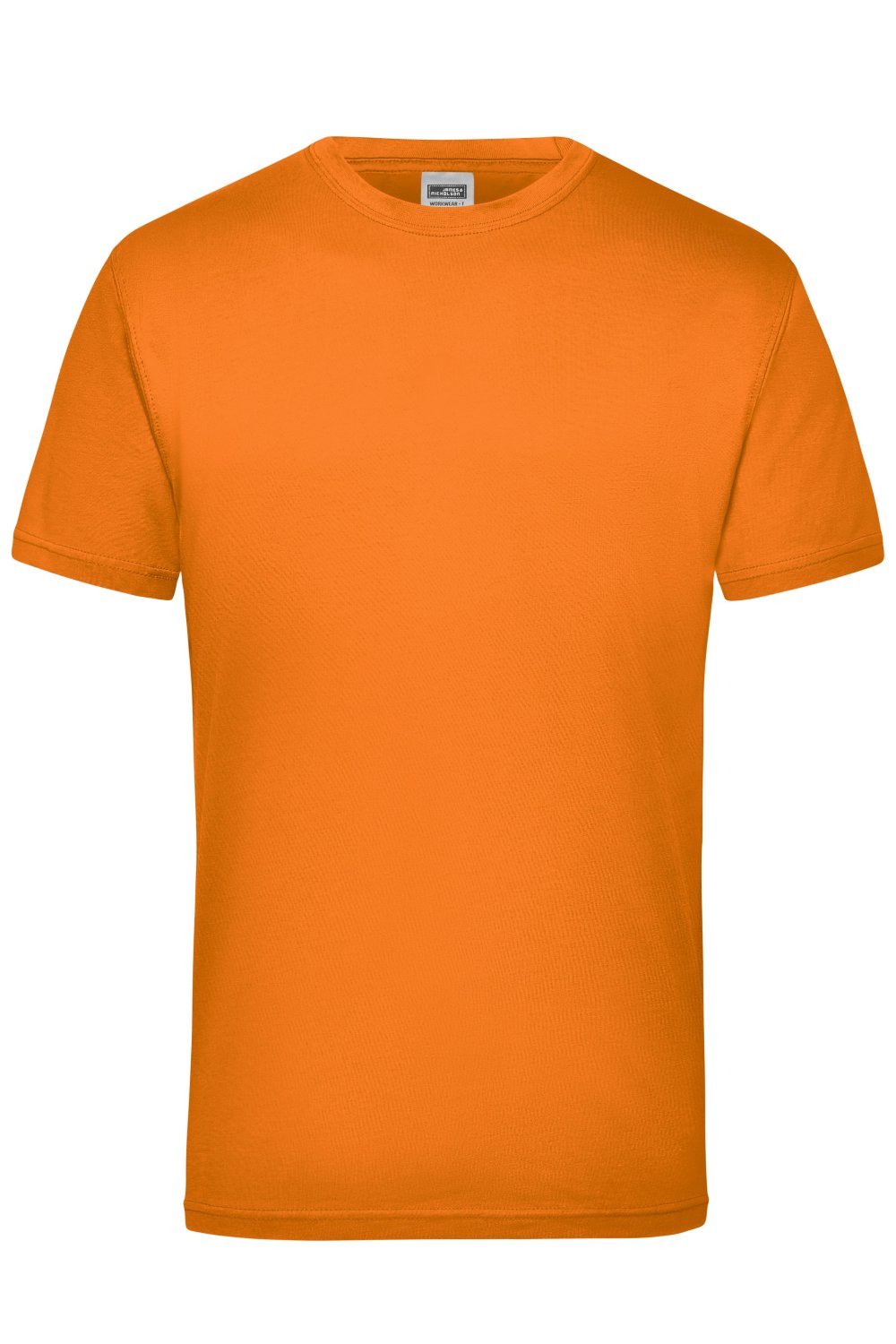 Daiber Workwear-T Men in Orange – Vorderansicht