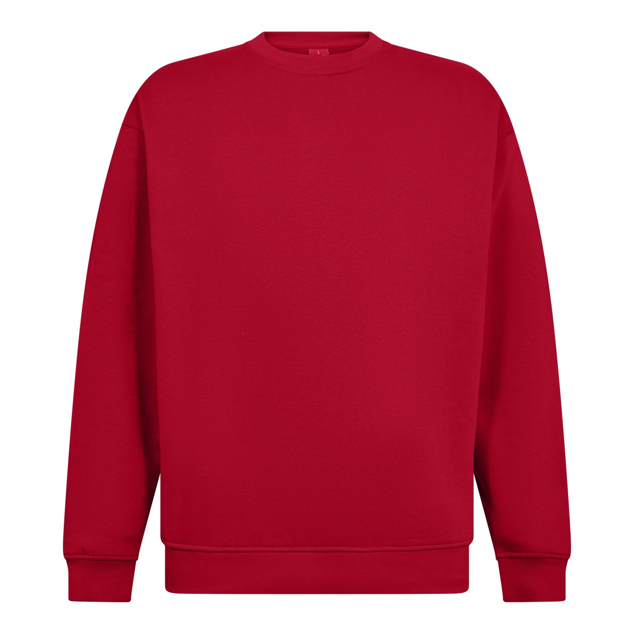ENGEL Extend 8022-136 Sweatshirt in Tomato Red – Vorderansicht