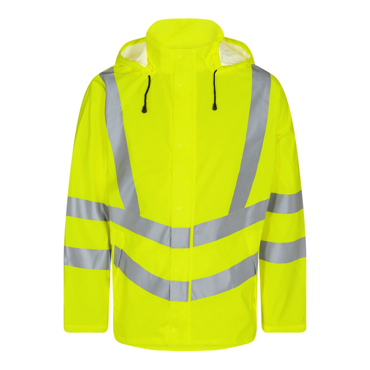 ENGEL Safety 1921-102 Regenjacke in Gelb – Vorderansicht