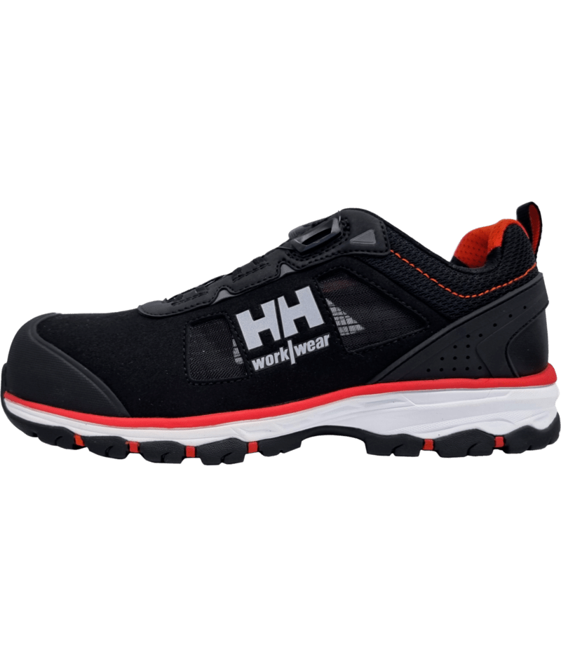 Helly Hansen Workwear CHELSEA EVO 2 MXR SDL BOA S1PS in Schwarz/Orange – Vorderansicht