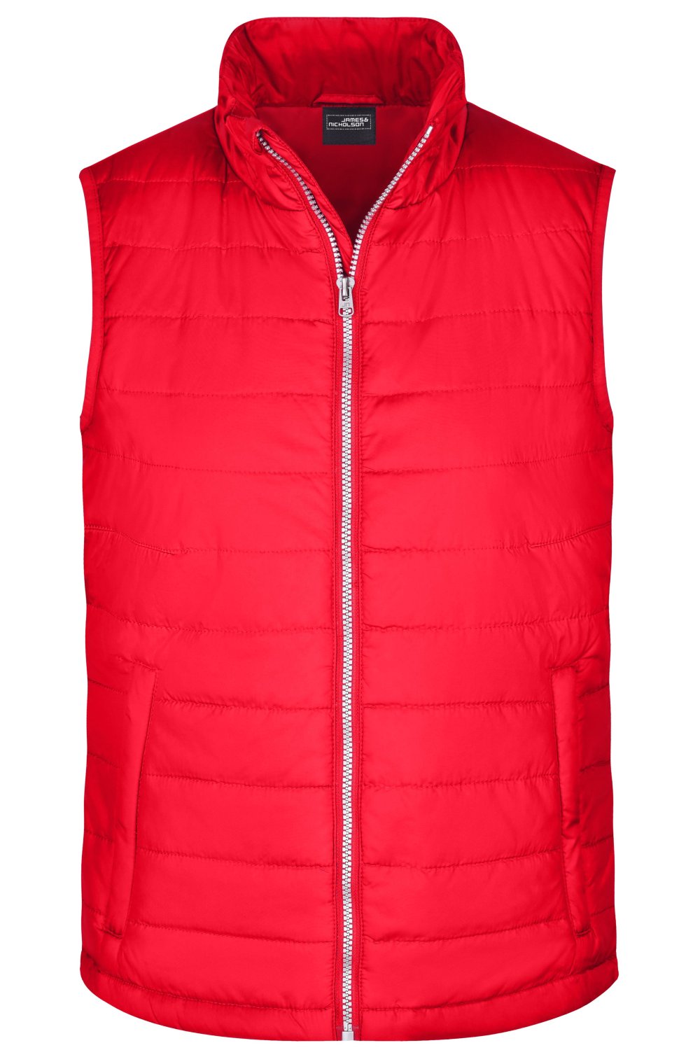 Daiber Men's Padded Vest in Red – Vorderansicht