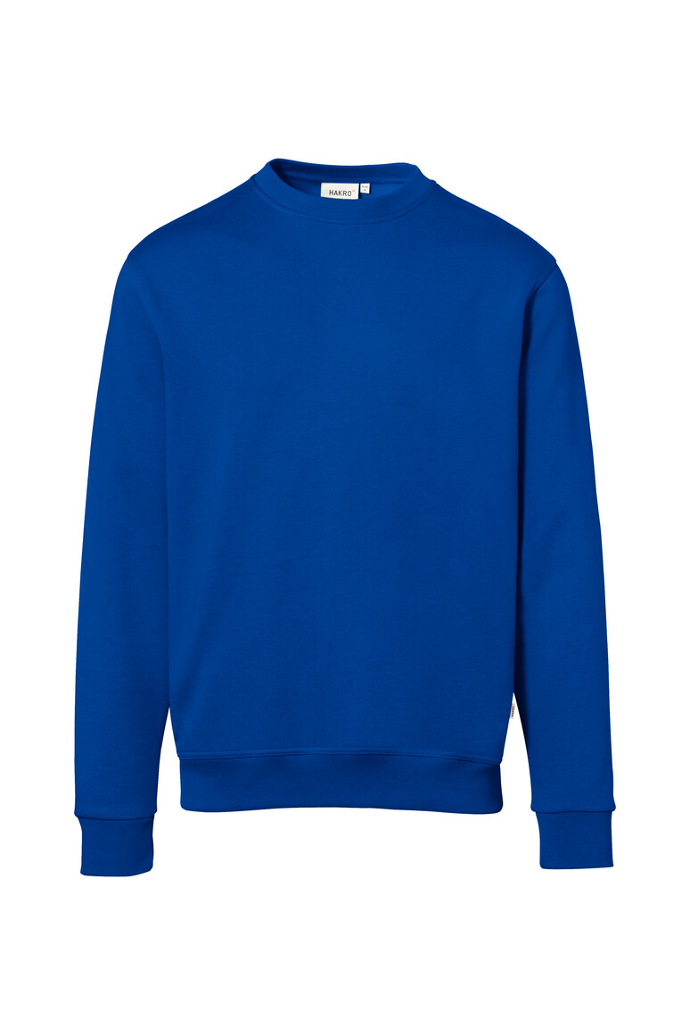 HAKRO 471 Sweatshirt Premium in Royalblau – Vorderansicht