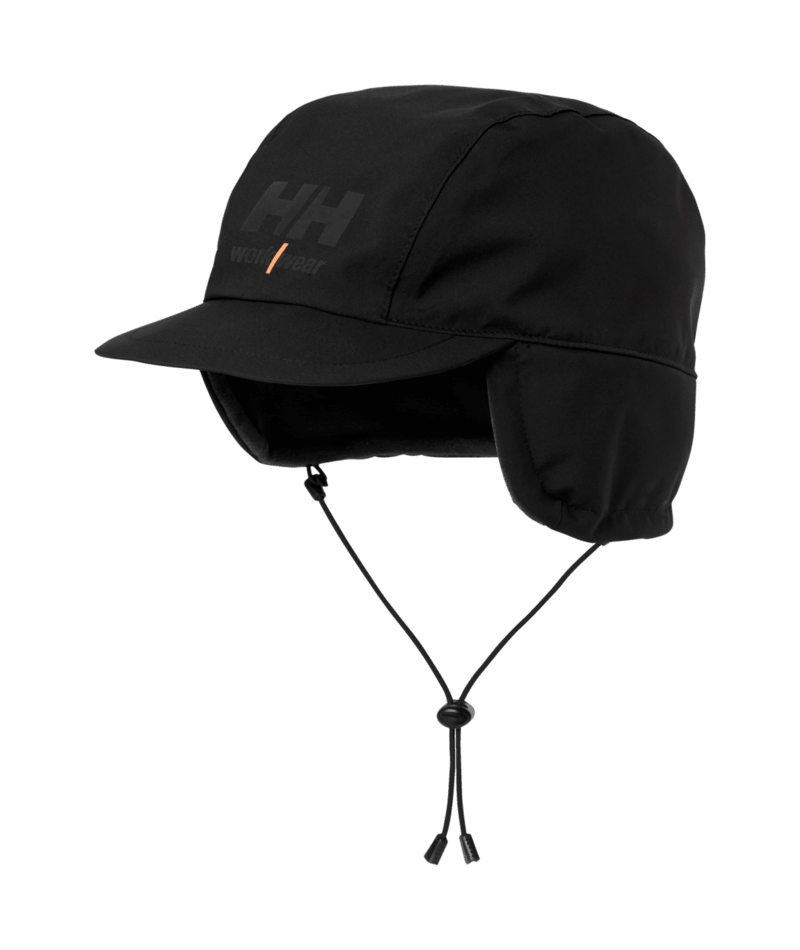 Helly Hansen Workwear WINTER TECH CAP in Schwarz – Vorderansicht