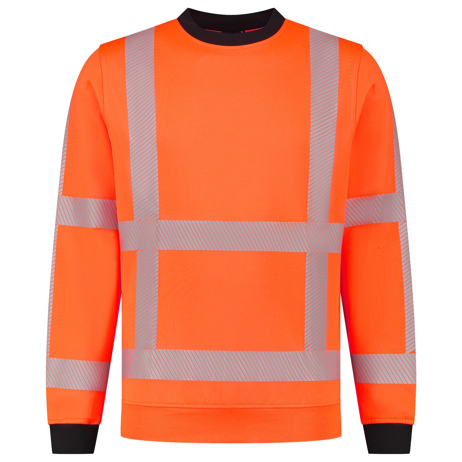 TRICORP Sweatshirt Revisible in Fluororange – Vorderansicht