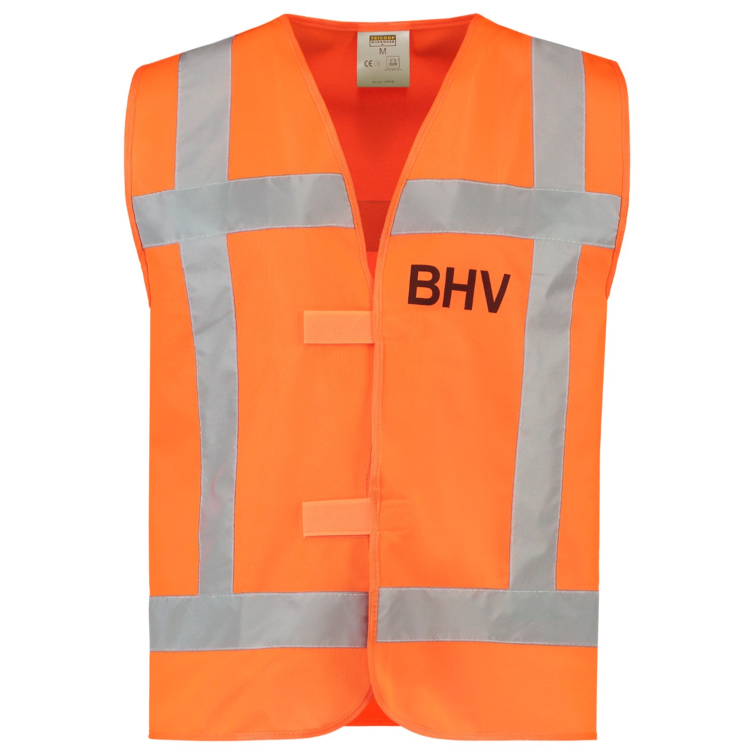 TRICORP Warnweste RWS BHV in Fluororange – Vorderansicht