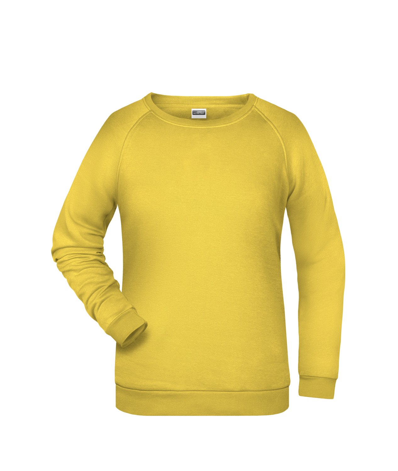 Daiber Ladies' Promo Sweat in Yellow – Vorderansicht