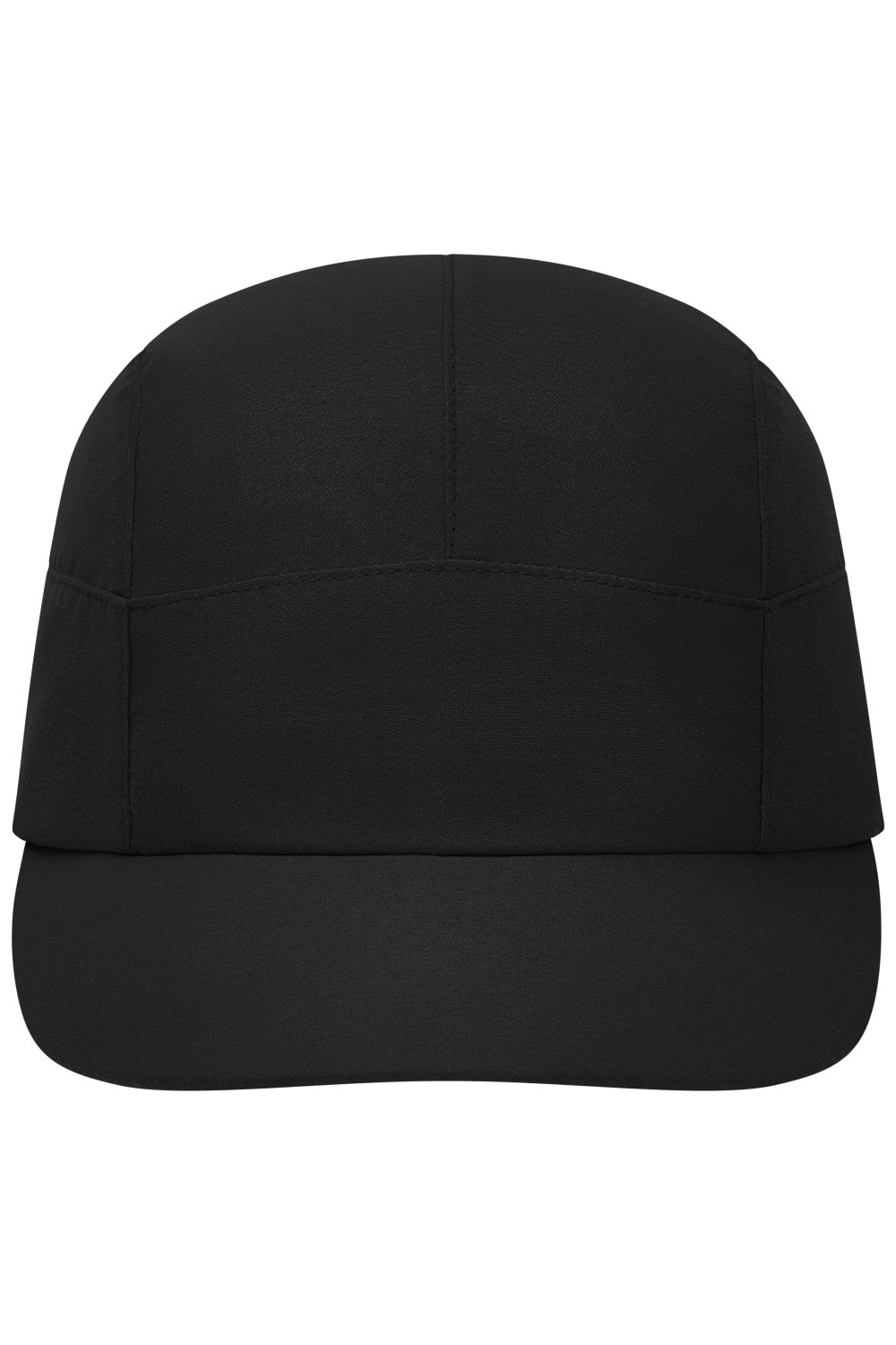 Daiber 7 Panel Sports-Cap in Black – Vorderansicht