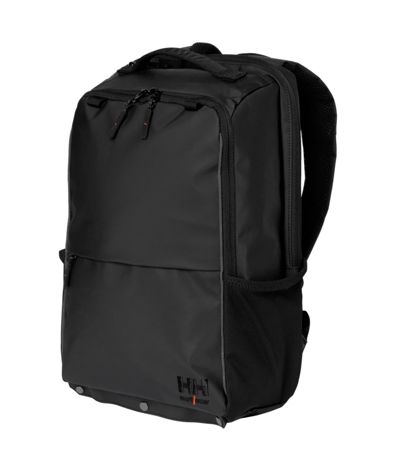 Helly Hansen Workwear BARCODE BACKPACK 20L in Schwarz – Vorderansicht