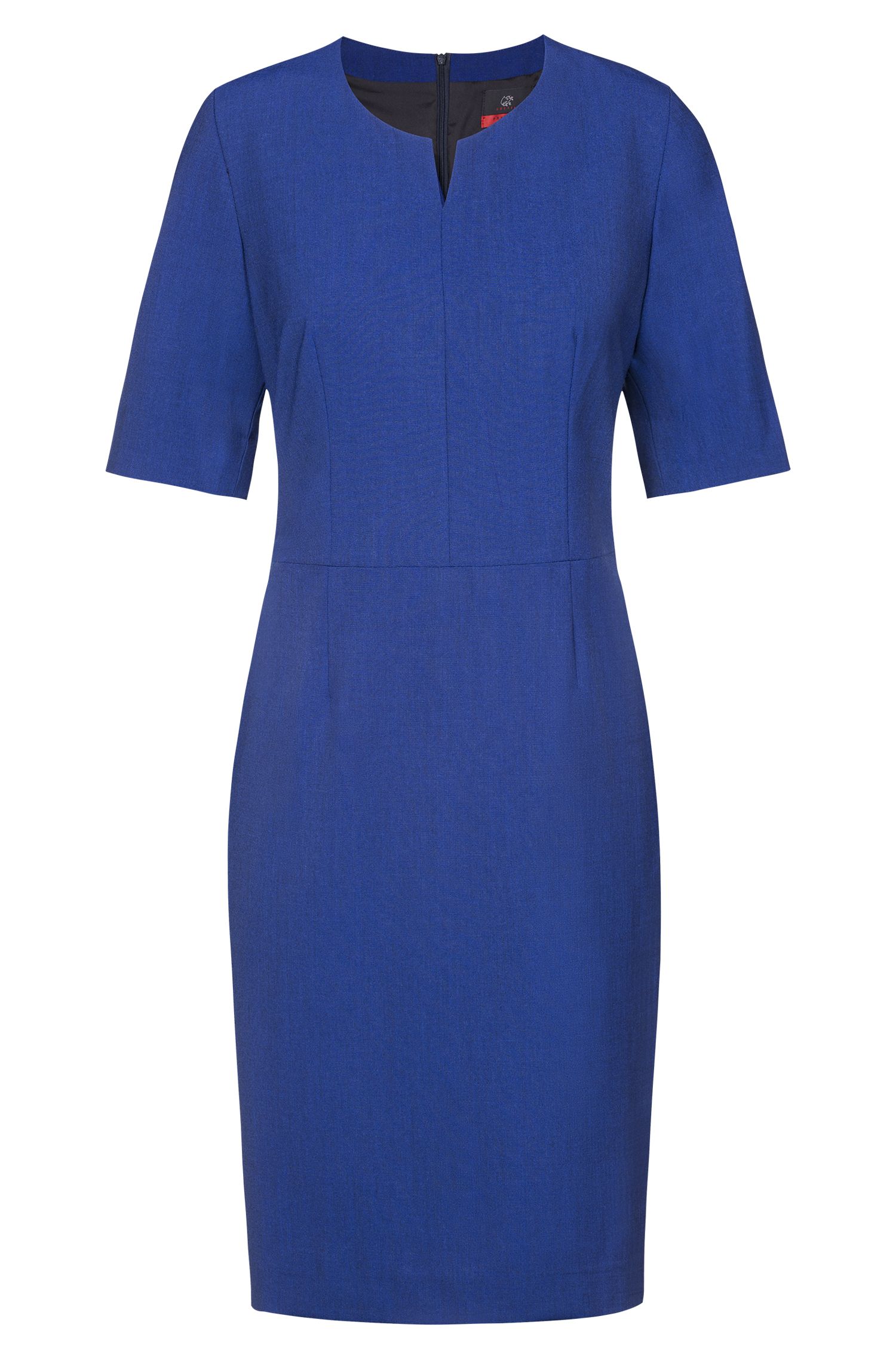 Greiff Damen-Kleid RF Premium in Italian Blue – Vorderansicht
