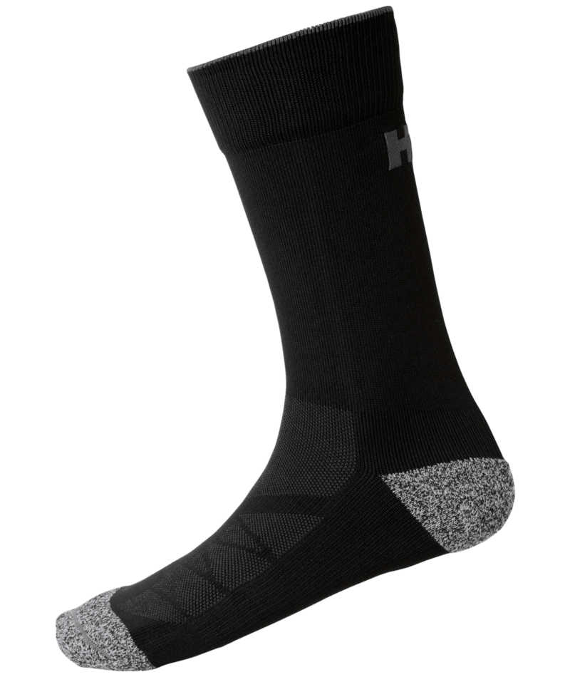 Helly Hansen Workwear CHELSEA EVO SUMMER SOCK in Schwarz – Vorderansicht