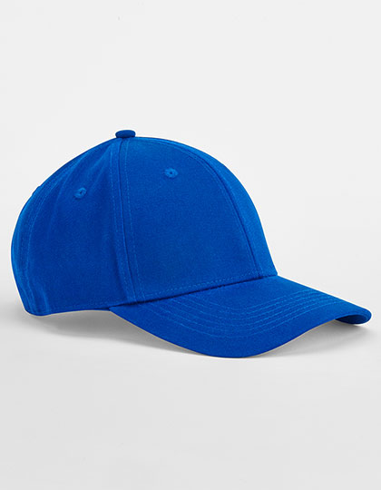 Beechfield EarthAware® Classic Organic Cotton 6 Panel Cap in Bright Royal – Vorderansicht