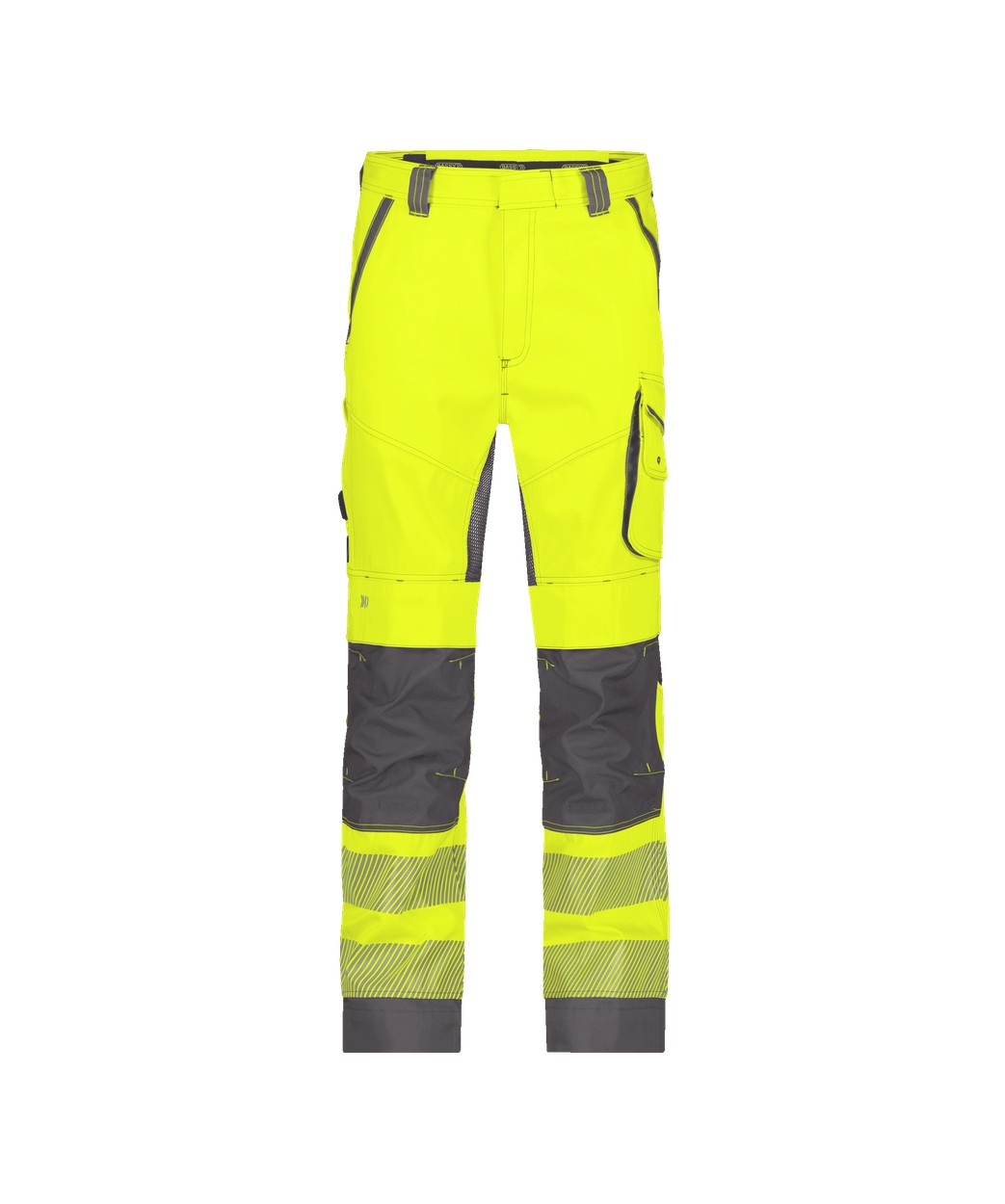 DASSY® Odessa in Neongelb/Zementgrau – Vorderansicht