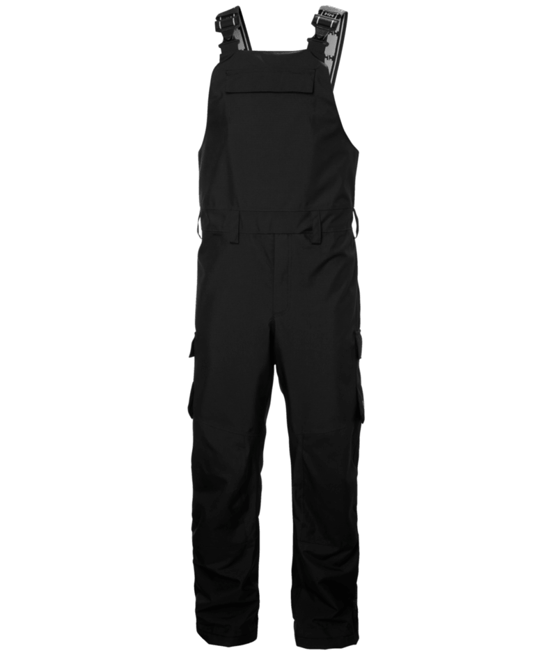 Helly Hansen Workwear OXFORD SHELL BIB in Schwarz – Vorderansicht