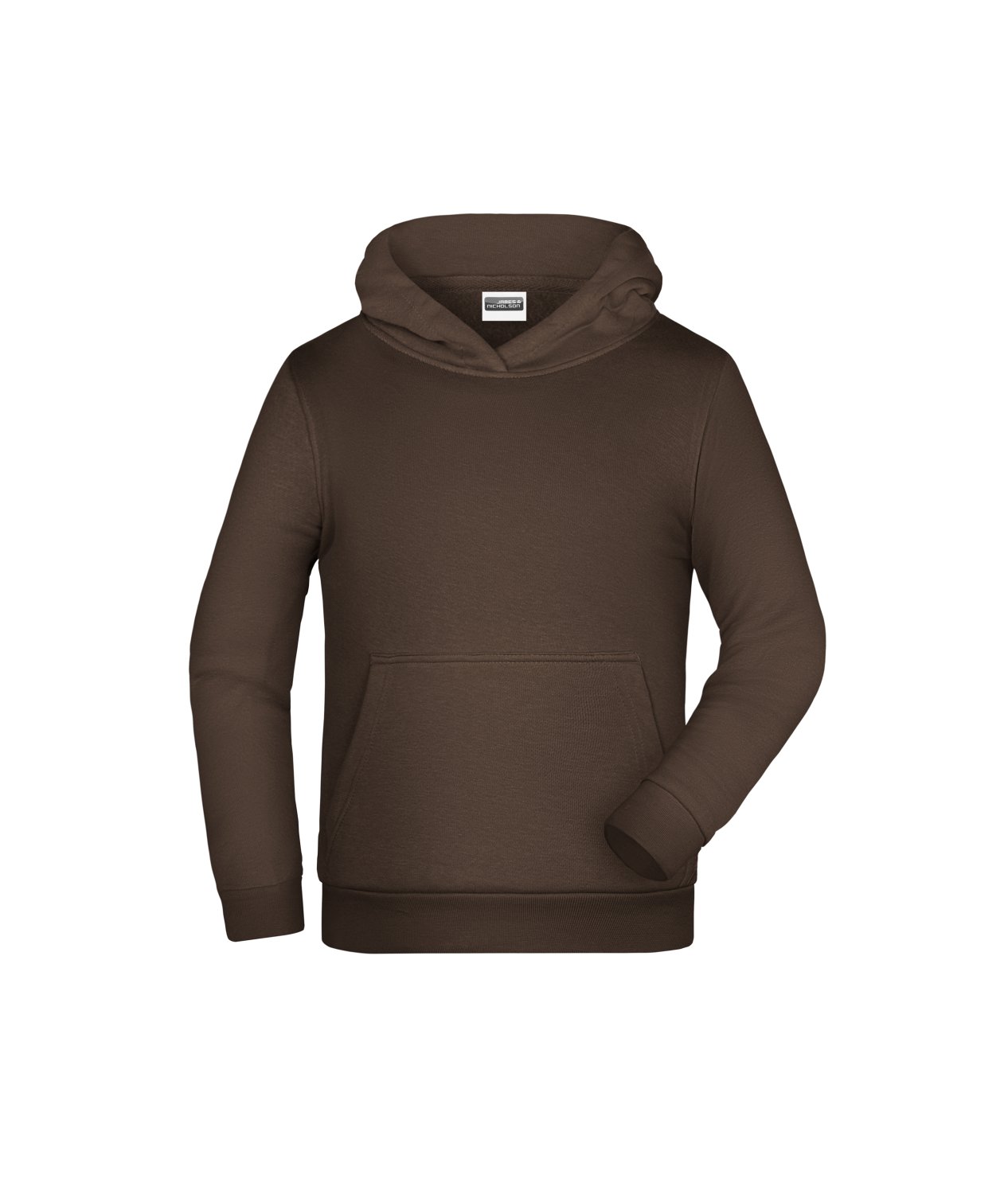 Daiber Children Promo Hoody in Brown – Vorderansicht