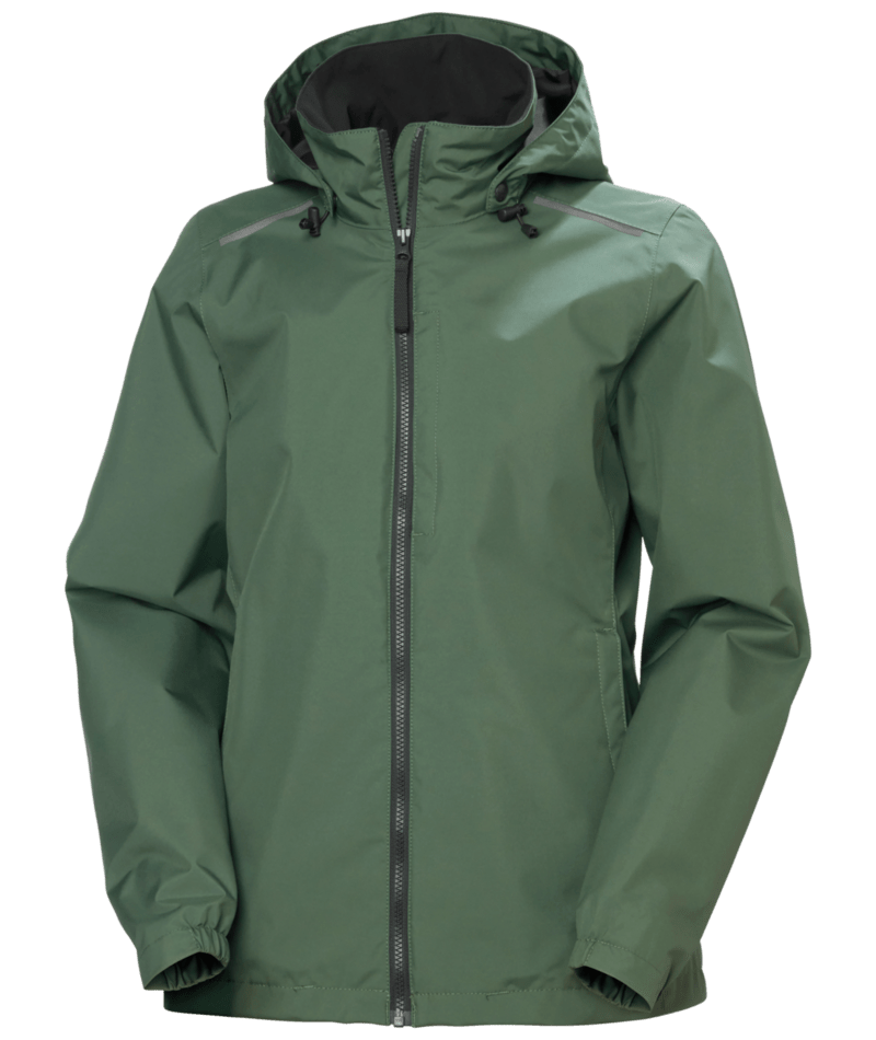 Helly Hansen Workwear W MANCHESTER 2.0 SHELL JACKET in Tanne – Vorderansicht