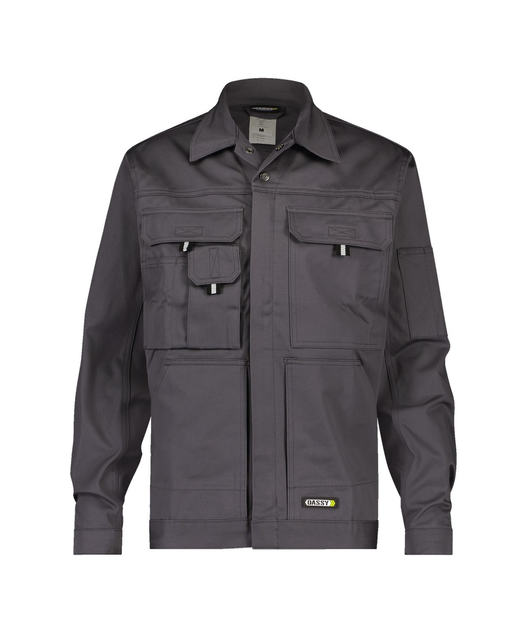 DASSY® Locarno Cotton in Zementgrau – Vorderansicht