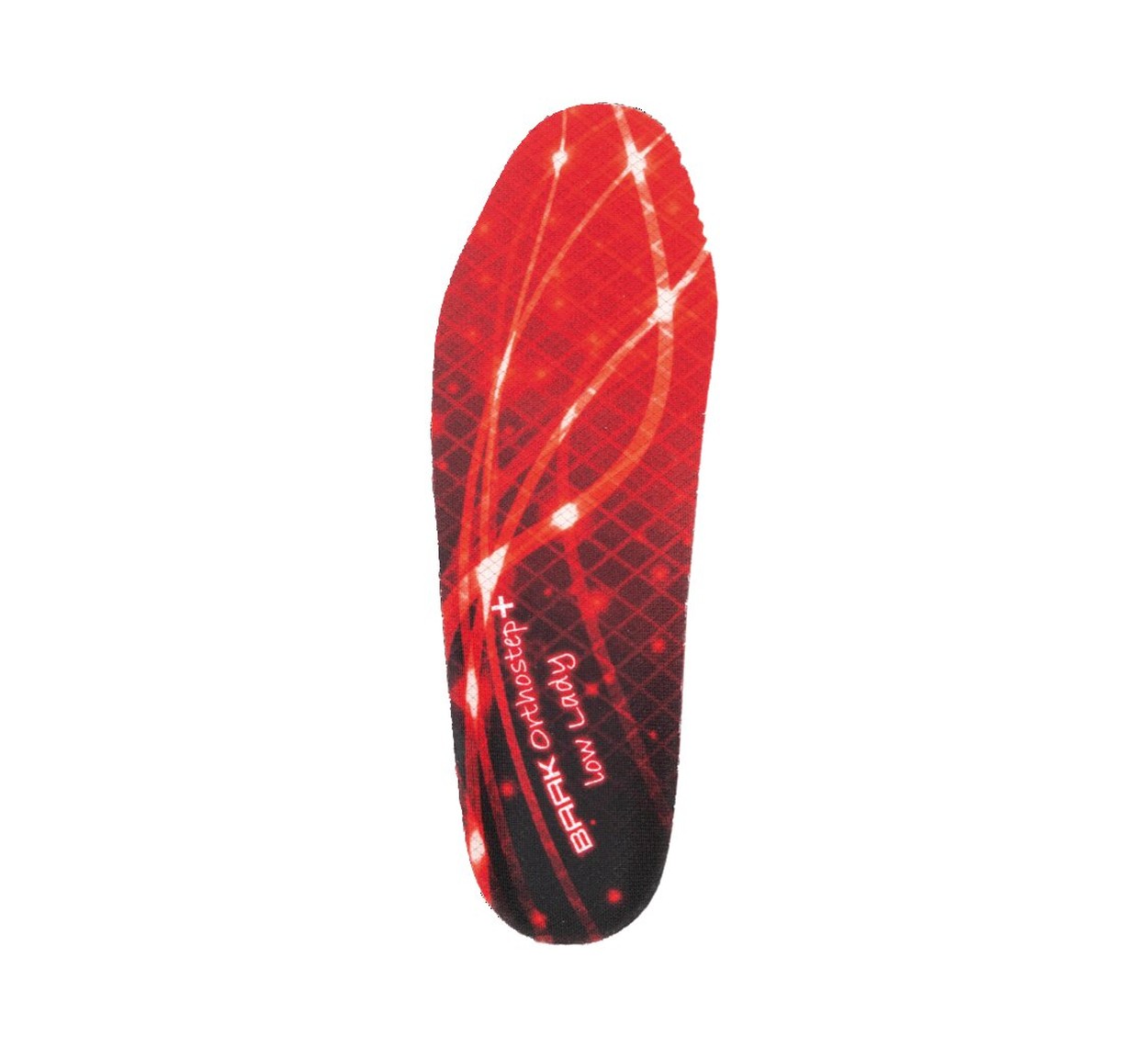 BAAK Baak Orthostep+ Einlegesohle Low Lady ORTHO - STEP+ in Schwarz – Vorderansicht