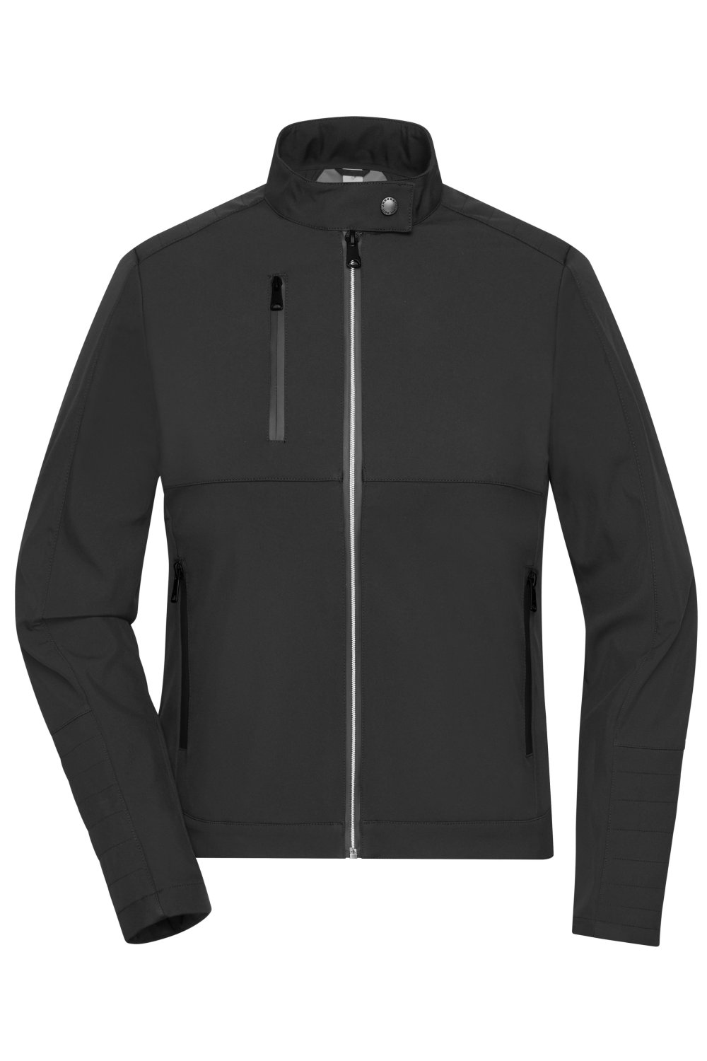 Daiber Ladies' Softshell Jacket in Black – Vorderansicht