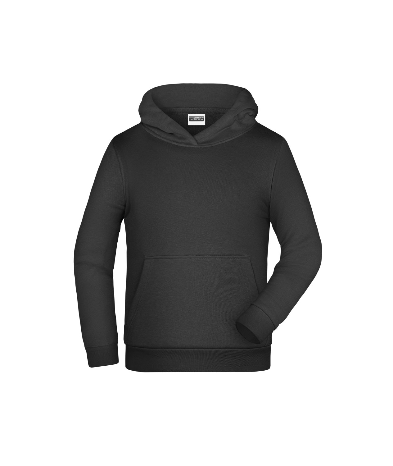 Daiber Children Promo Hoody in Black – Vorderansicht