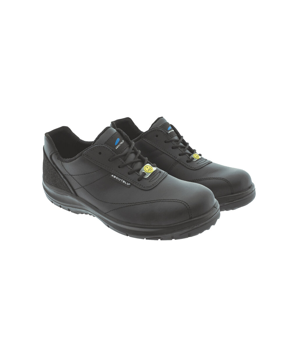 ABOUTBLU T-Light ESD S3 in Schwarz – Vorderansicht