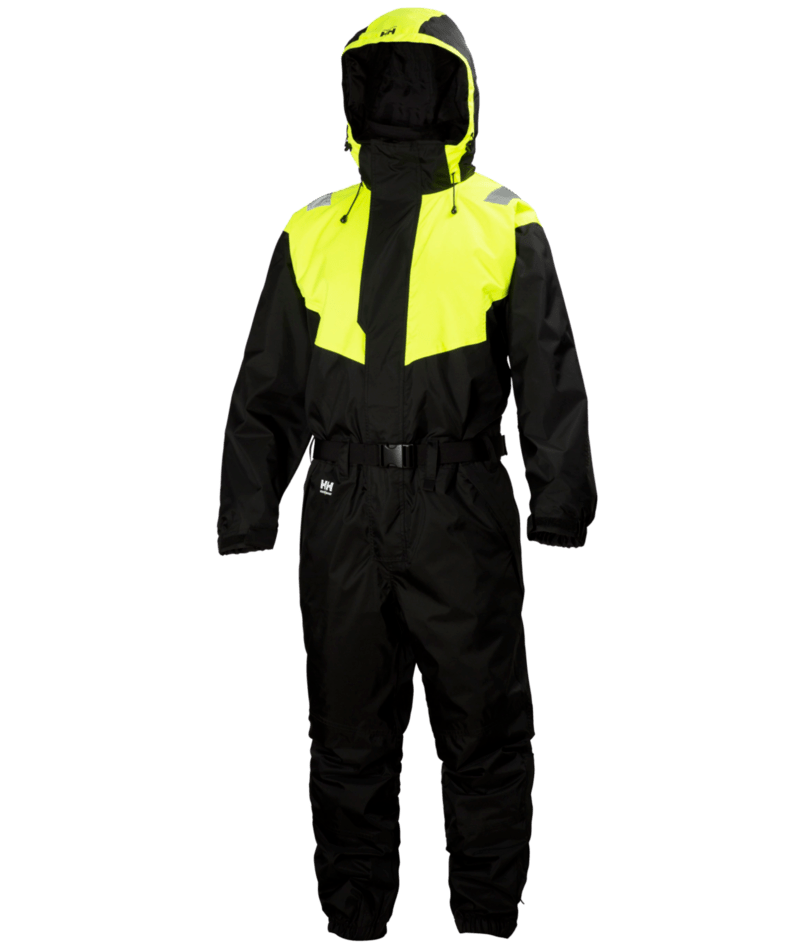 Helly Hansen Workwear LEKNES SUIT in Blk/Gelb – Vorderansicht