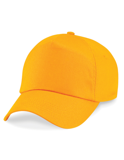 Beechfield Original 5 Panel Cap in Gold – Vorderansicht