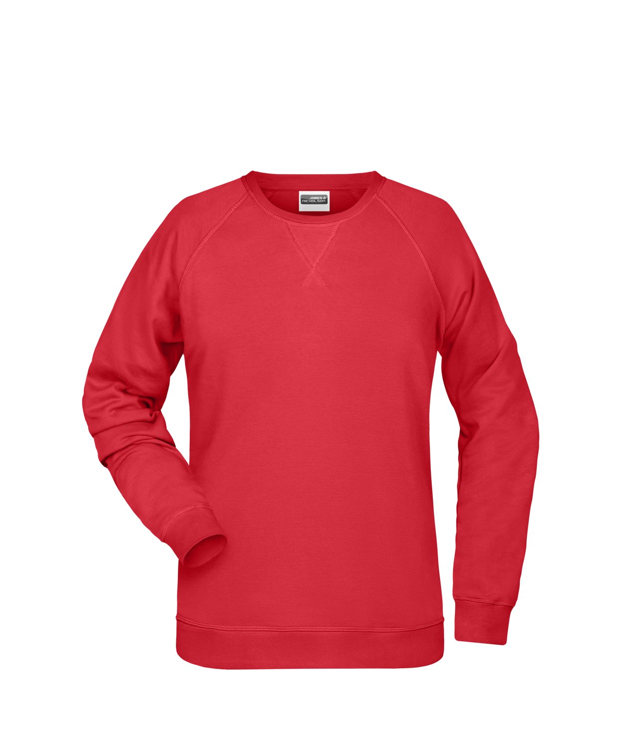 Daiber Ladies' Sweat OCS Blended & RCS in Red – Vorderansicht