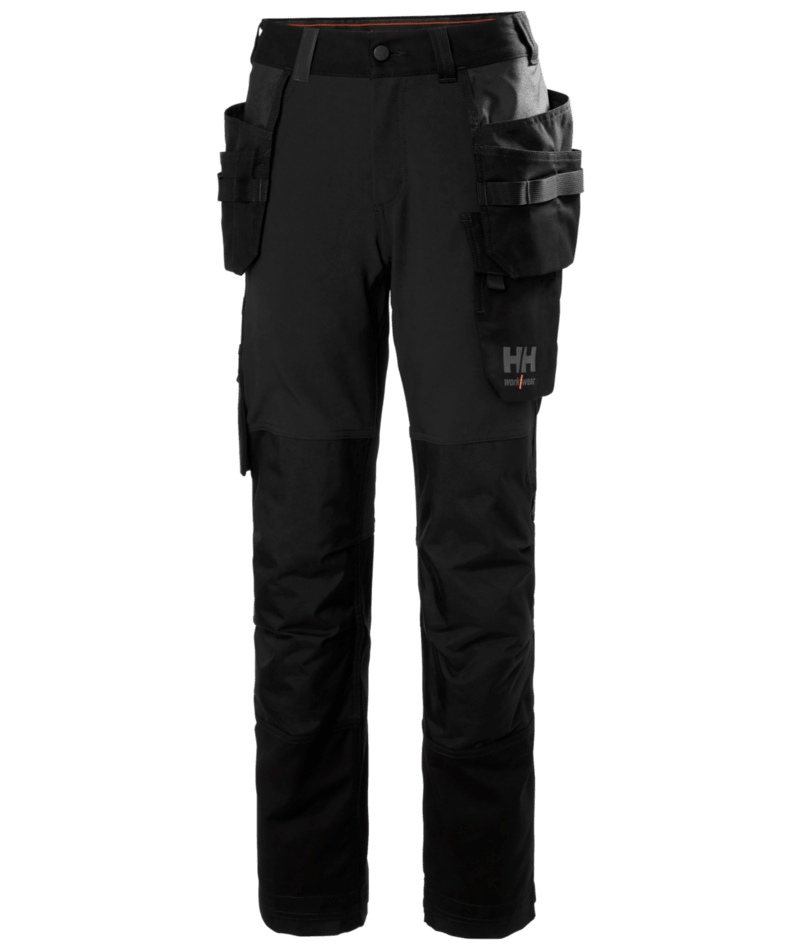 Helly Hansen Workwear W LUNA 4X CONS PANT in Schwarz – Vorderansicht
