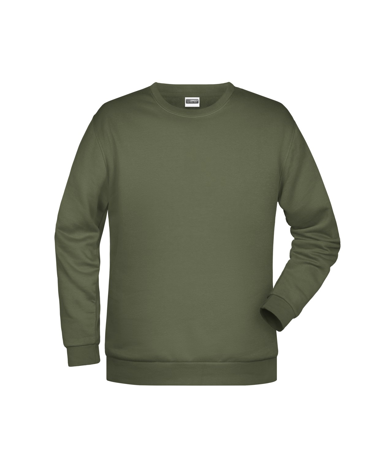 Daiber Men's Promo Sweat in Olive – Vorderansicht