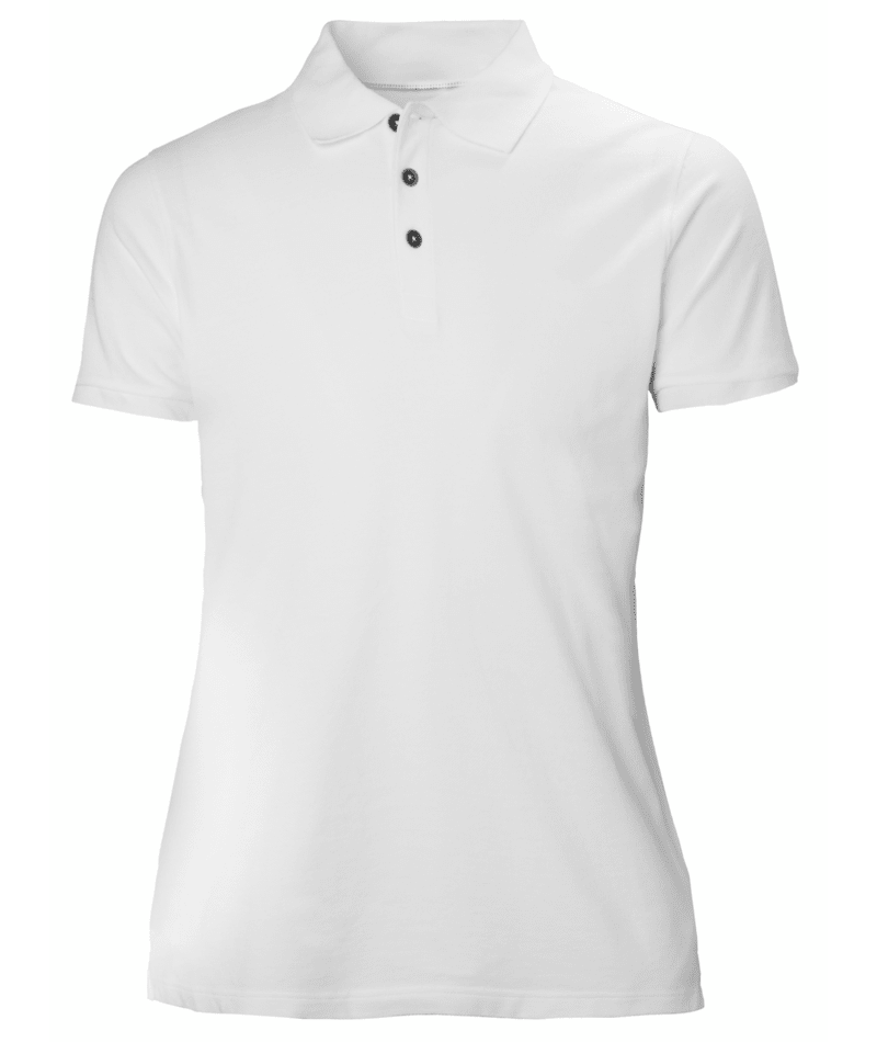 Helly Hansen Workwear W CLASSIC POLO in Weiß – Vorderansicht