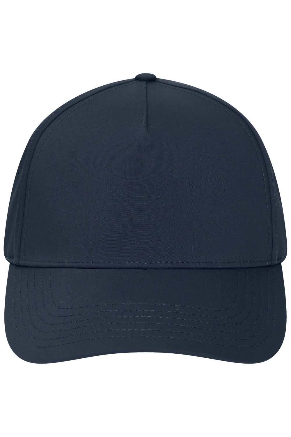 Daiber 5 Panel Laser-Cut Cap in Navy – Vorderansicht