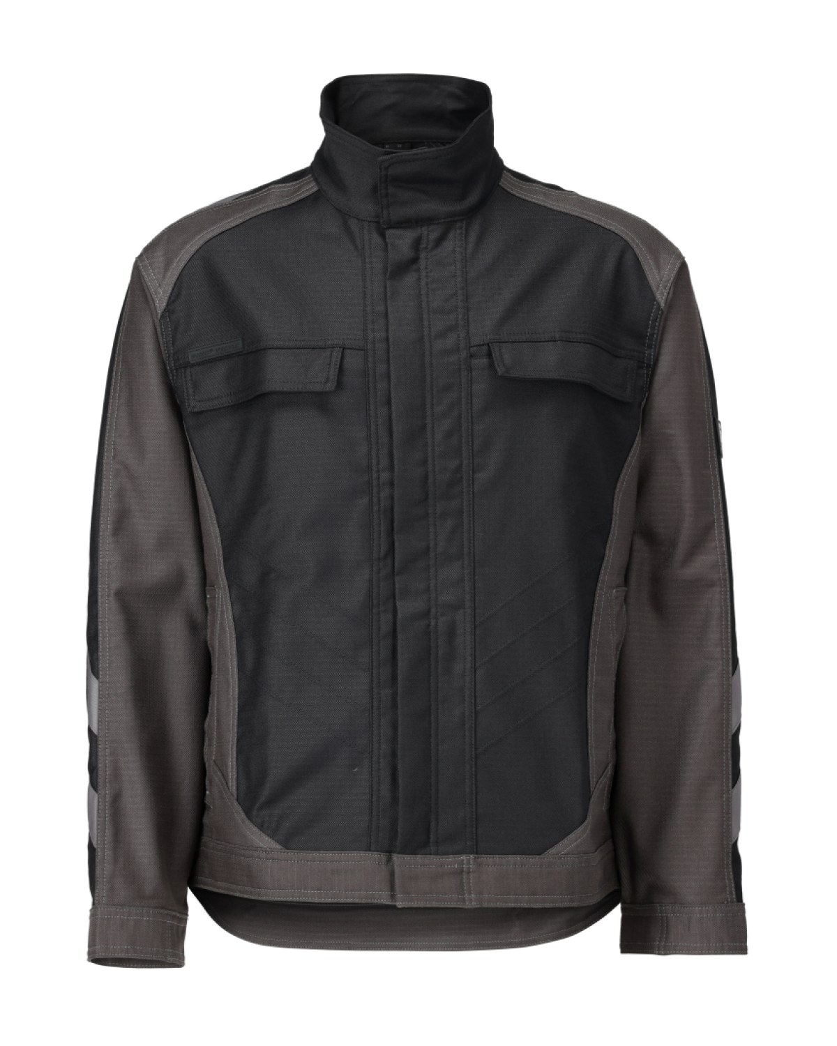 MASCOT Unique Jacke in Schwarz/Dunkelanthrazit – Vorderansicht