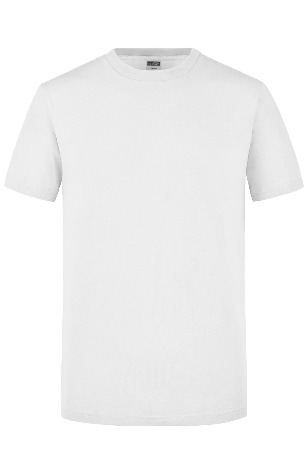 Daiber Men's Slim Fit-T in White – Vorderansicht